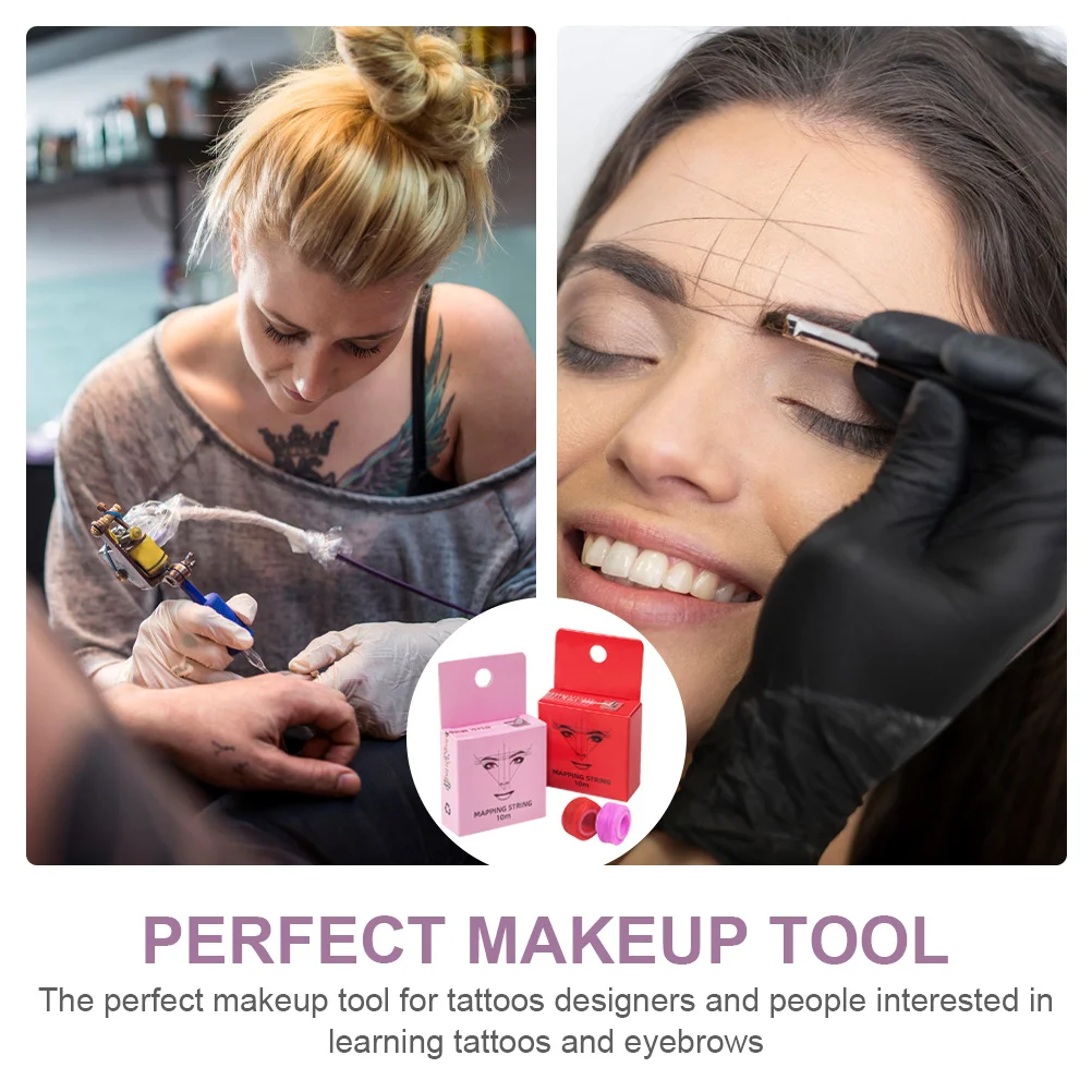 

2boxes Eyebrow Makeup Locating Ruler Premium Material Lightweight Durable Eyebrow Drawing Mapping Tool for Tattoo Design