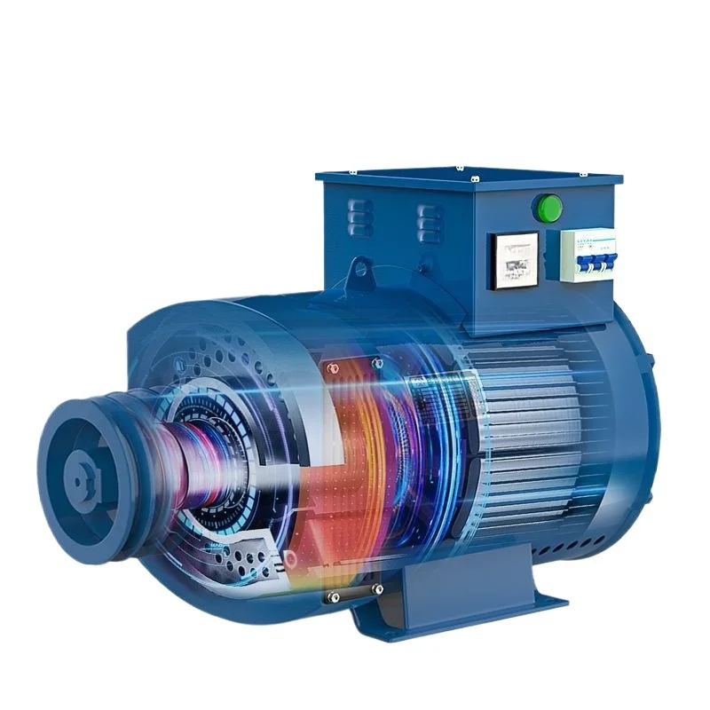 

Pulley diesel generator 380 three-phase 3/5/10/12/15/20 KW30 kW dual voltage single phase 220V