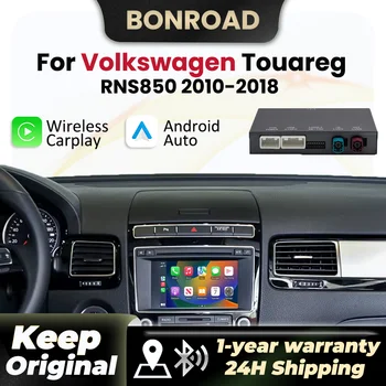 Bezdrátové rozhraní BONROAD CarPlay s Androidem pro Volkswagen VW Touareg RNS850 2010-2018 Mirror Link Airplay BT GPS dekodér 8 nejlepší prodej příslušenství k Touaregu - №5