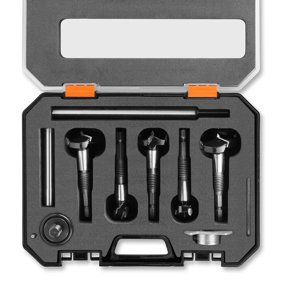 

Carbide Drill Router Bit Woodworking Milling Cutters Tools Hex Shank with exterad 15,20,25,30,35mm Adjustable Tungsten Cutter