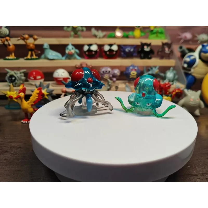 ポケモンフィギュア-テンタクール-テンタクルエル-透明人形-かわいいモデル-子供コレクションおもちゃ