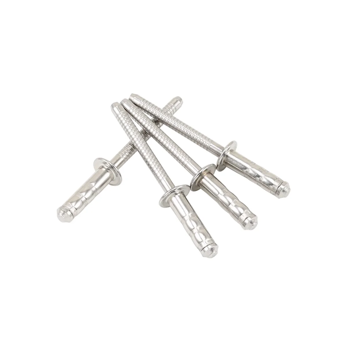 304 Stainless Steel Round / Countersunk Head Double Drum Type Pull Rivets