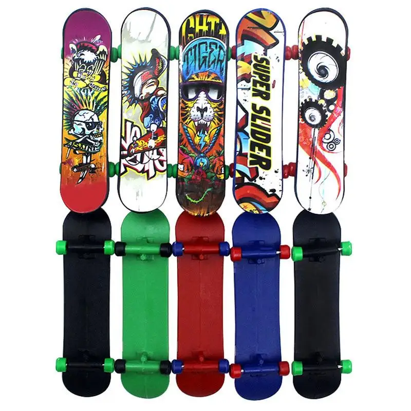 Mini skateboard professionale giocattoli Cool Finger Sports skateboard in plastica giocattoli creativi con punta delle dita per adulti e bambini