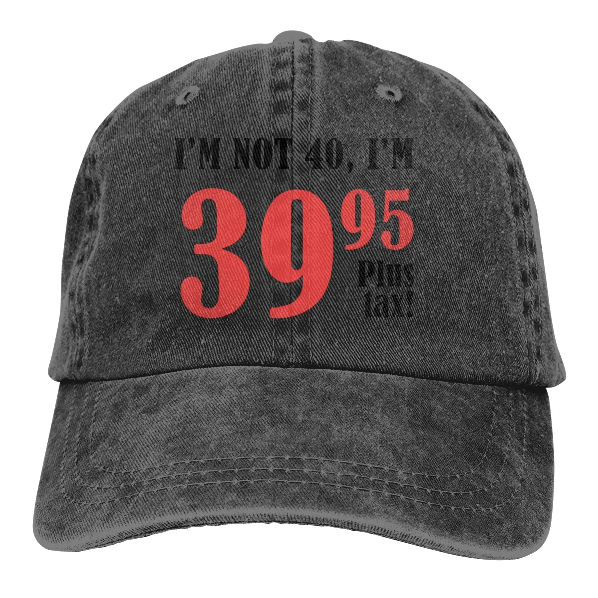 Funny 40th Birthday Gift (Plus Tax) The Baseball Cap Peaked capt Sport Unisex Outdoor Custom 40 Years Old Born in 1981 Hats