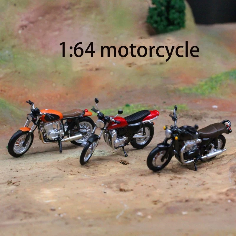 

1:64 модель мотоцикла, мини-моделирование мотоцикла, украшение, игрушка для мальчика, подарок, песочный стол, сцена