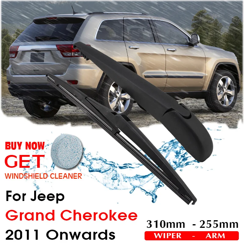 

Car Wiper Blade Rear Back Window Windscreen Windshield Wipers For Jeep GrandCherokee Hatchback 310mm2011Onwards Auto Accessories