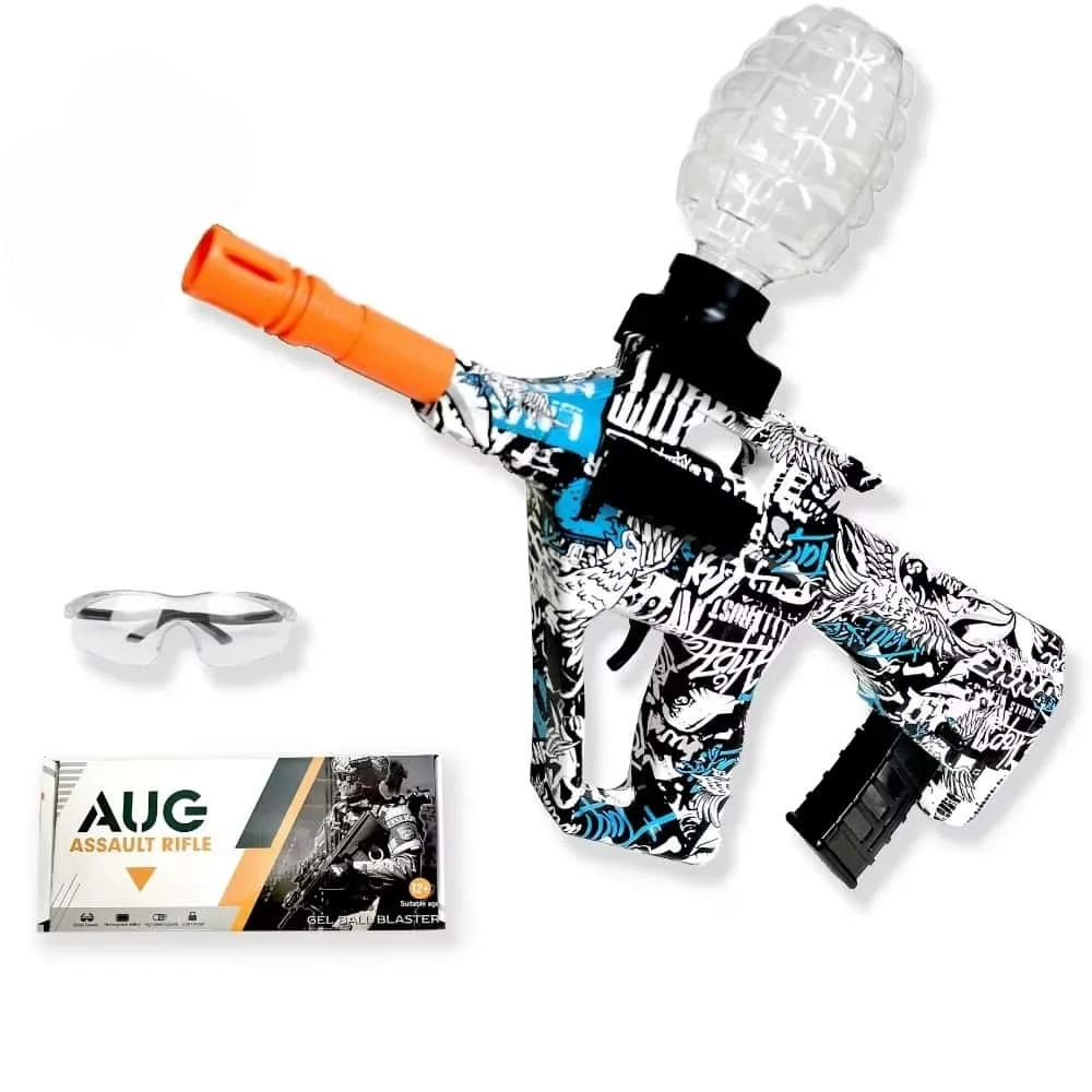 AUG Ball Blaster - Hoogwaardig geassembleerd pistoolspeelgoedblaster voor gevechtsspel buitenshuis