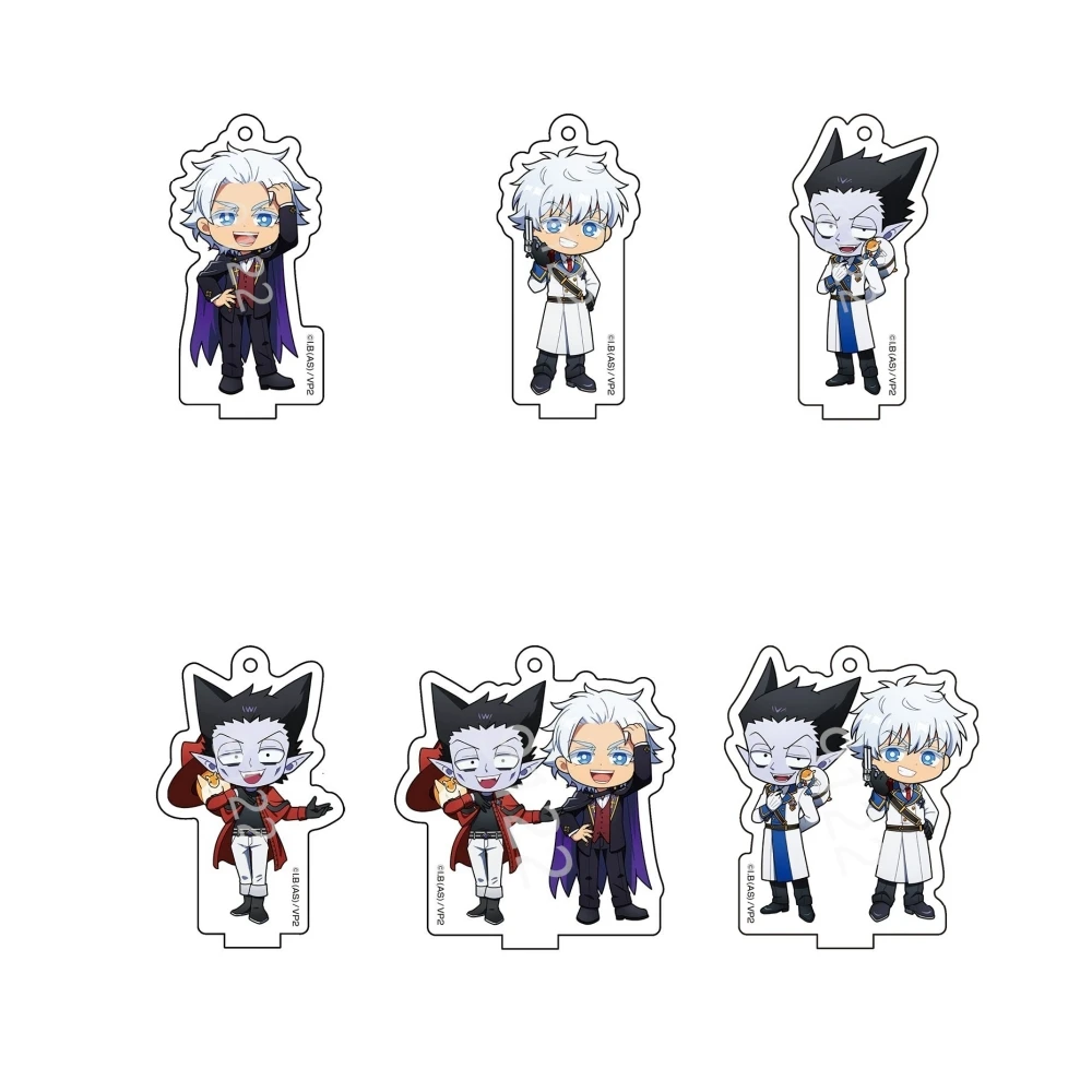 

Anime The Vampire dies in no time Acrylic Keychain Pendant Bag Car Keychain Accessories present Firend Christmas Gifts 6CM