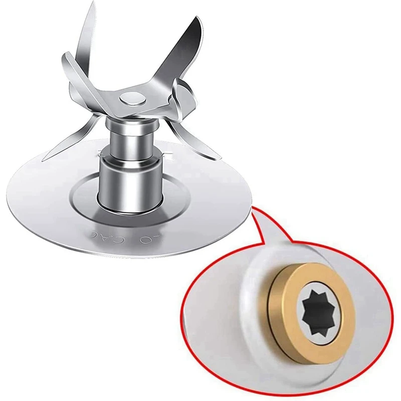 X17A 2025 NEW-2X Replacement Parts For Oster Osterizer Blender Blades With 4902 Blender Jar Bottom & 6 Point Fusion Blade 4961