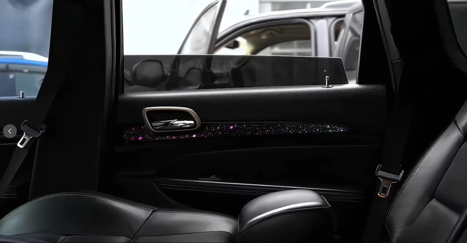 SJC for Grand Cherokee 2011-2021 Upgrade APP Music Control Atmosphere Accessories Interior Decoration 64colors LED Light