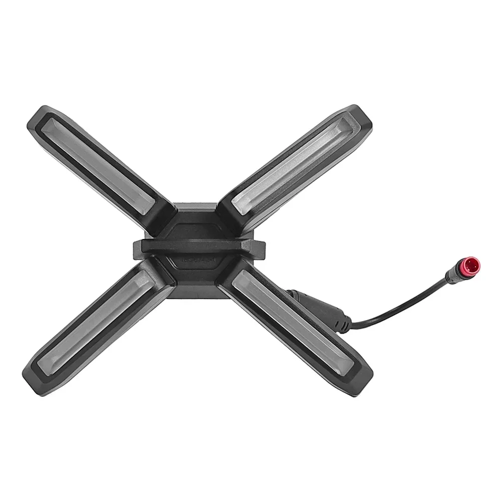 Phare avant Super lumineux 4W pour Scooter électrique Segway Ninebot ZT3 ZT3 Pro, pièces de feu avant en forme de X