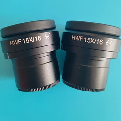 WF15X Stereo Microscope Wide Angle Eyepiece With scale Reticle WF15X/16mm 30mm Diopter Adjustable High Eye Point Wide Field