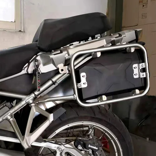 Imagen 2 del producto Caja de almacenamiento para motocicleta de 5L, soporte lateral, caja de herramientas, accesorios para BMW R1200GS R1250GS Adventure ADV F850GS F750GS Benelli TRK502
