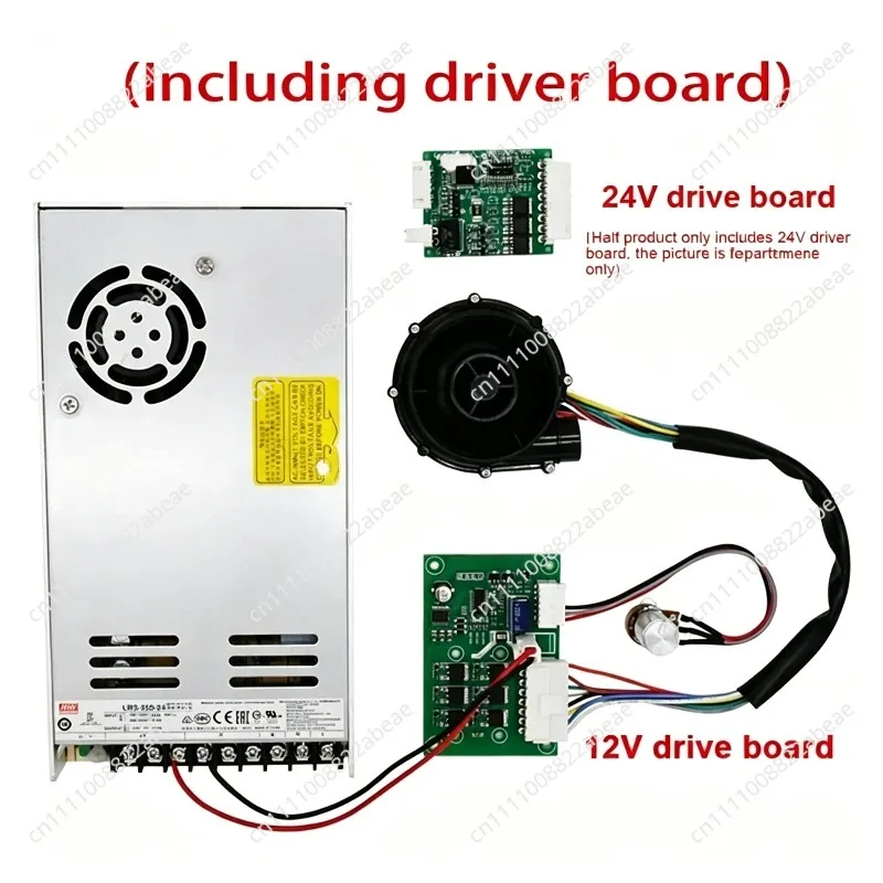 For 24V Brushless Centrifugal WS7040 7040 Blower 6.5Kpa VzBoT HevORT 3D Printer Only Fan
