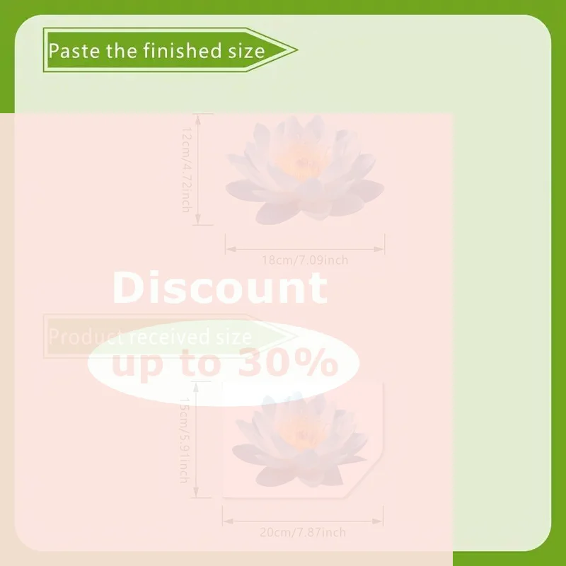 [Self-Adhesive Lotus Glow-in-the-Dark Toilet Sticker Bathroom Toilet Lid Decoration Ambiance Decorative Sticker Wall Decor Deca