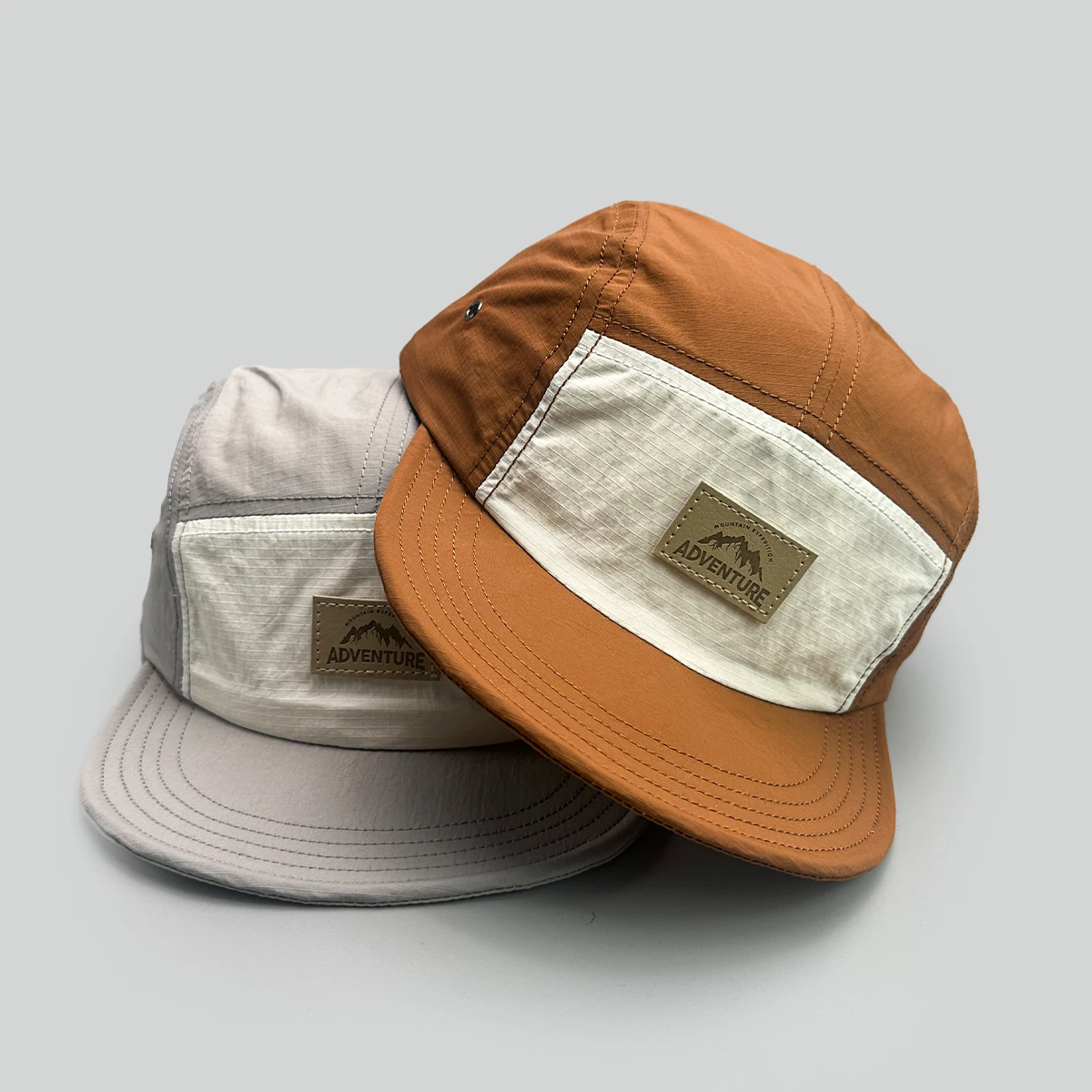 Gorras de Béisbol Unisex de Secado Rápido para Exteriores con Letras, Versátiles, de Ala Corta, a la Moda, con Protección Solar, Bloques de Color, Transpirables y con Visera