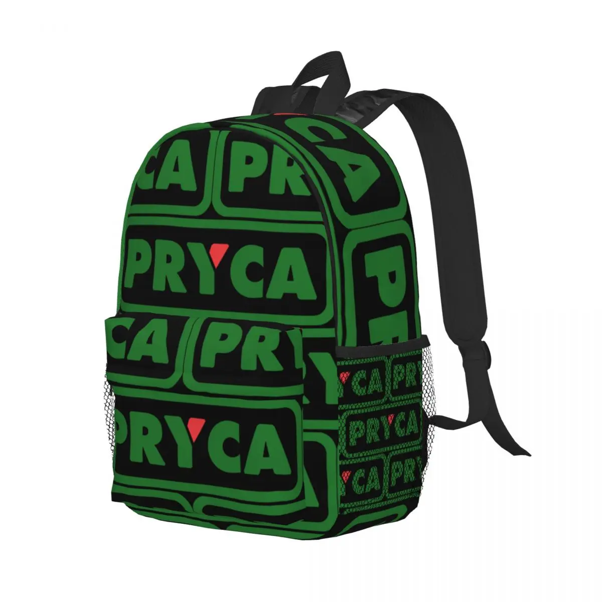 Pryca logotipo mochila, Bookbag do estudante do ensino médio, High School