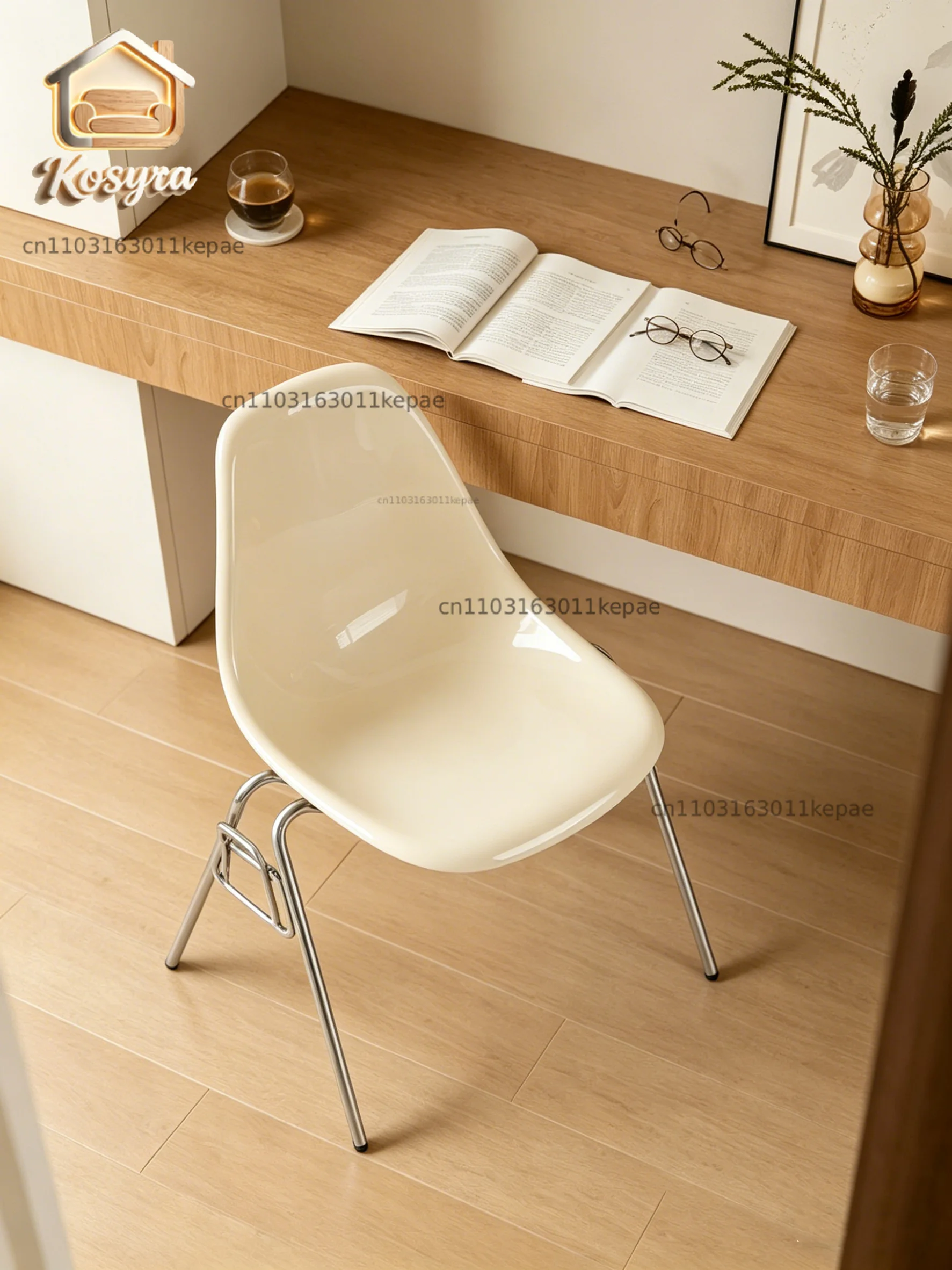 Internet celebrities ins desks and chairs medieval dining chairs simple modern home coffee shop clothing store back chair