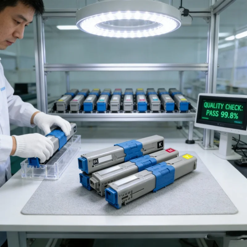 

4 PCS High Quality Compatible for OKI 301 Color Toner Cartridge for Okidata C301 C321 C301n C321n C301DN C321DN MC332dn MC234dn