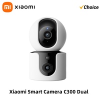 Xiaomi Smart Camera C300 Dual Lens PTZ 360° AI Detection 3 Million Pixels Full Color Night Vision WiFi 6 Home Security Mi Home