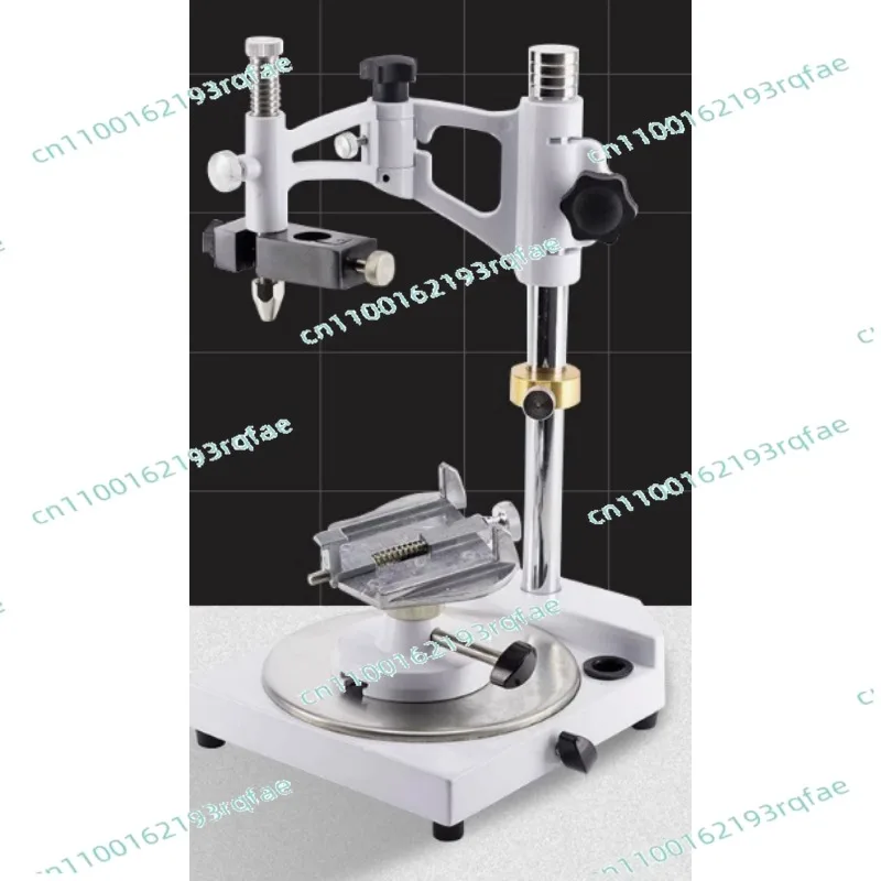 Dental Equipment Parallelometer Square Base Parallel Observation, Dental Lab Surveyor Visualizer with 7 Tips