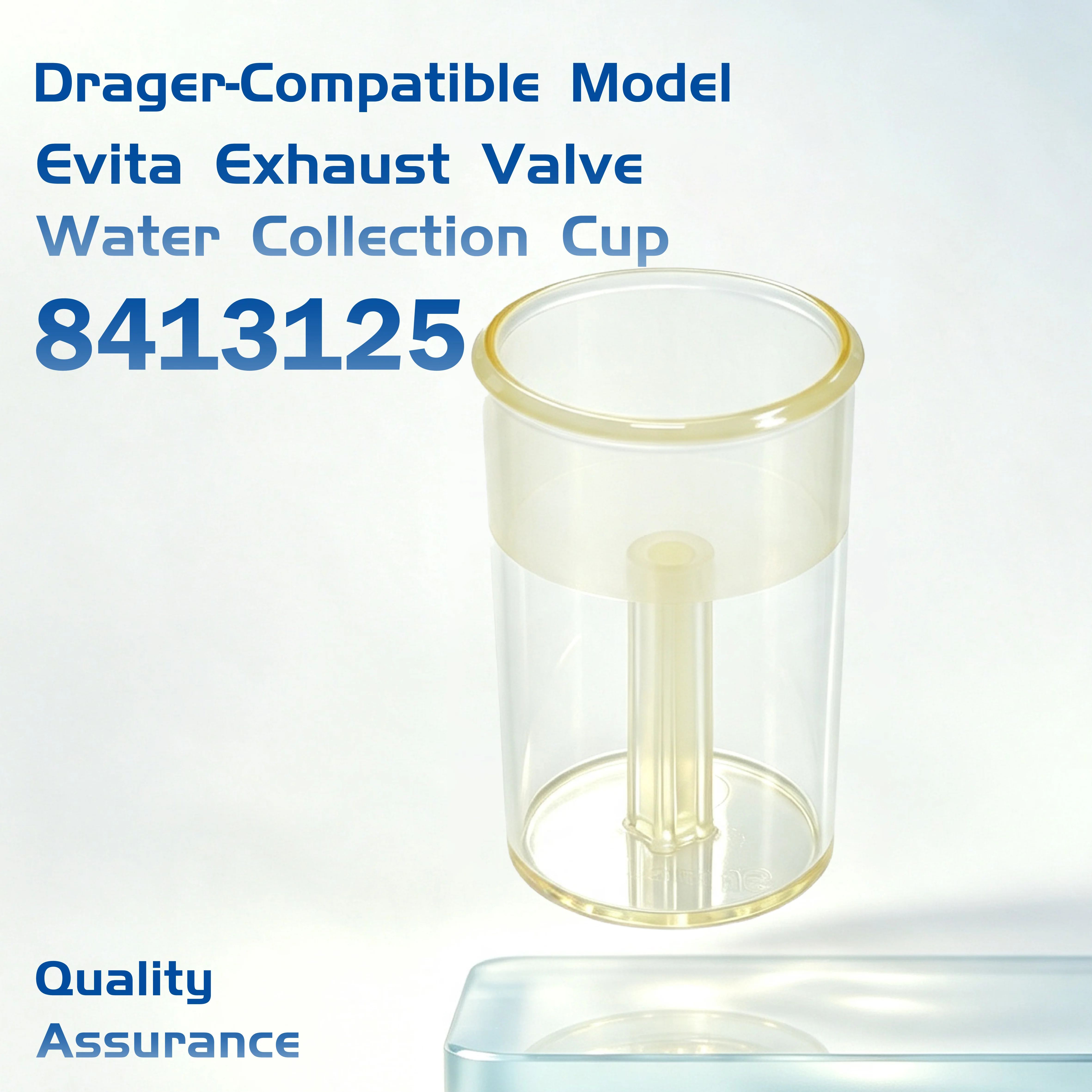 drager 8413125 compatible water trap for Evita 2 dura/Evita 4/Evita XL