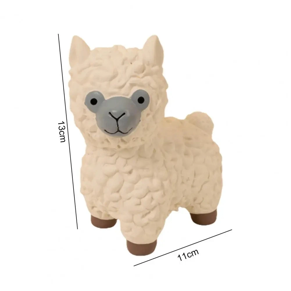 Cute Pet Teeth Grinding Toy Dog Chewing Toy Voice Latex Cartoon Camel Shaped Pet Supplies