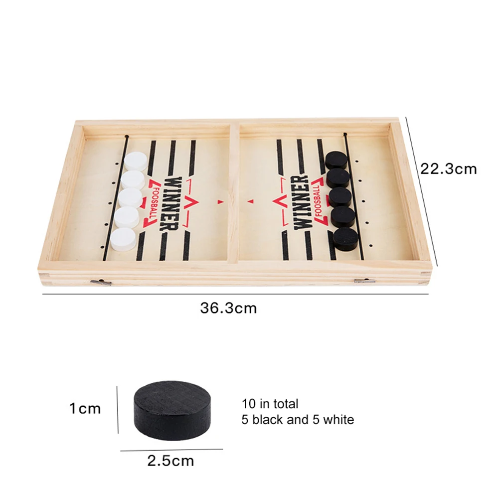 

Desktop Catapult Chess Chessboard Toy Parent-child Interaction Fun Table Ice Hockey Games Children Gifts Fast Sling Puck Game