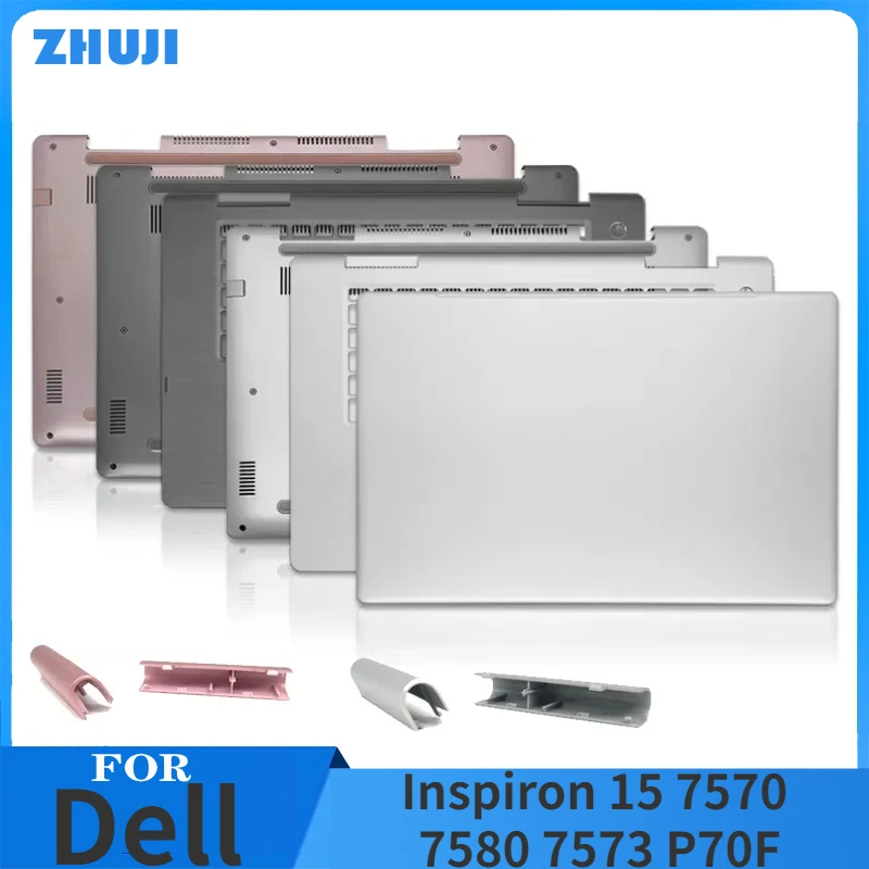 Oryginalne nowe etui na laptopa Dell Inspiron 15 7570 7580 7573 P70F LCD Tylna pokrywa Przednia ramka Palmrest Dolna obudowa 0G3CRP G3CRP