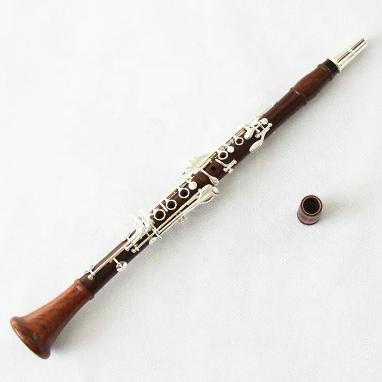 

Exquisite Rosewood Clarinet High Quality Clarinet Musical Instrument Silver Plated Clarinet Professional