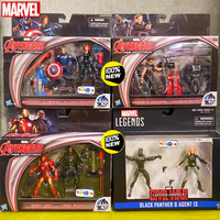 Marvel Avengers Age of Ultron Action Figure Set Captain America Black Widow Iron Man Nick Fury Hawkeye Falcon Collectible Toys