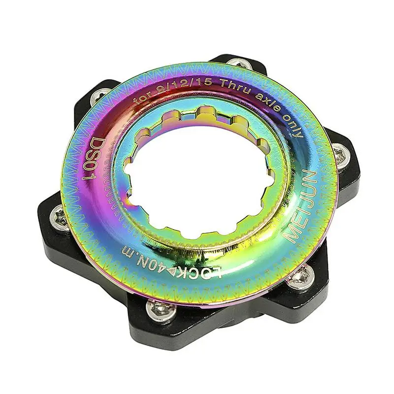 Fahrrad-Scheibenbremsen-Rotor-Adapter von Center-Lock auf 6-Loch-Spannring, Hochleistungsfähig für Mountainbike- und Rennrad-Reparaturen – Detail 8