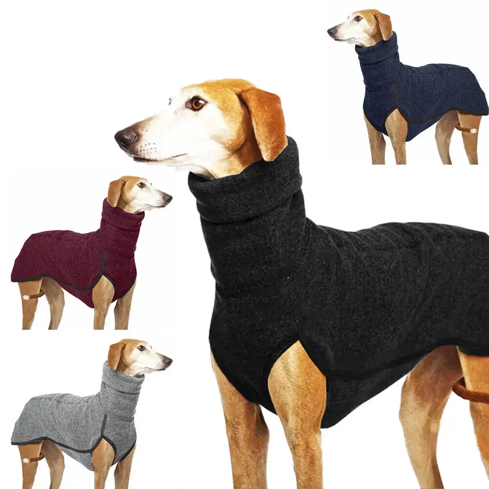 Big Dog Sweater Winter Warm High Collar Jumper Sweater for Small Medium Large Dog Golden Retriever Rottweiler Cat Pullover Coat