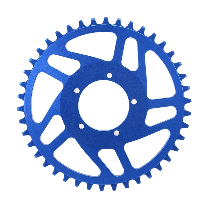 New Design 42T Crankset CNC 6061 T6 Aluminium Alloy Chainring For Banfang BBS01 BBS02 Mid Drive Motor Kit