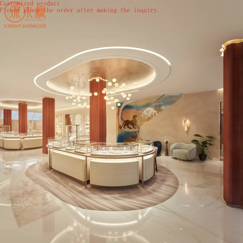 

Custom.Luxury-Customized Jewelry Showcases and High-end Cabinet Tailoring Plus Personalized Full-Store Jewelry Design Solutions