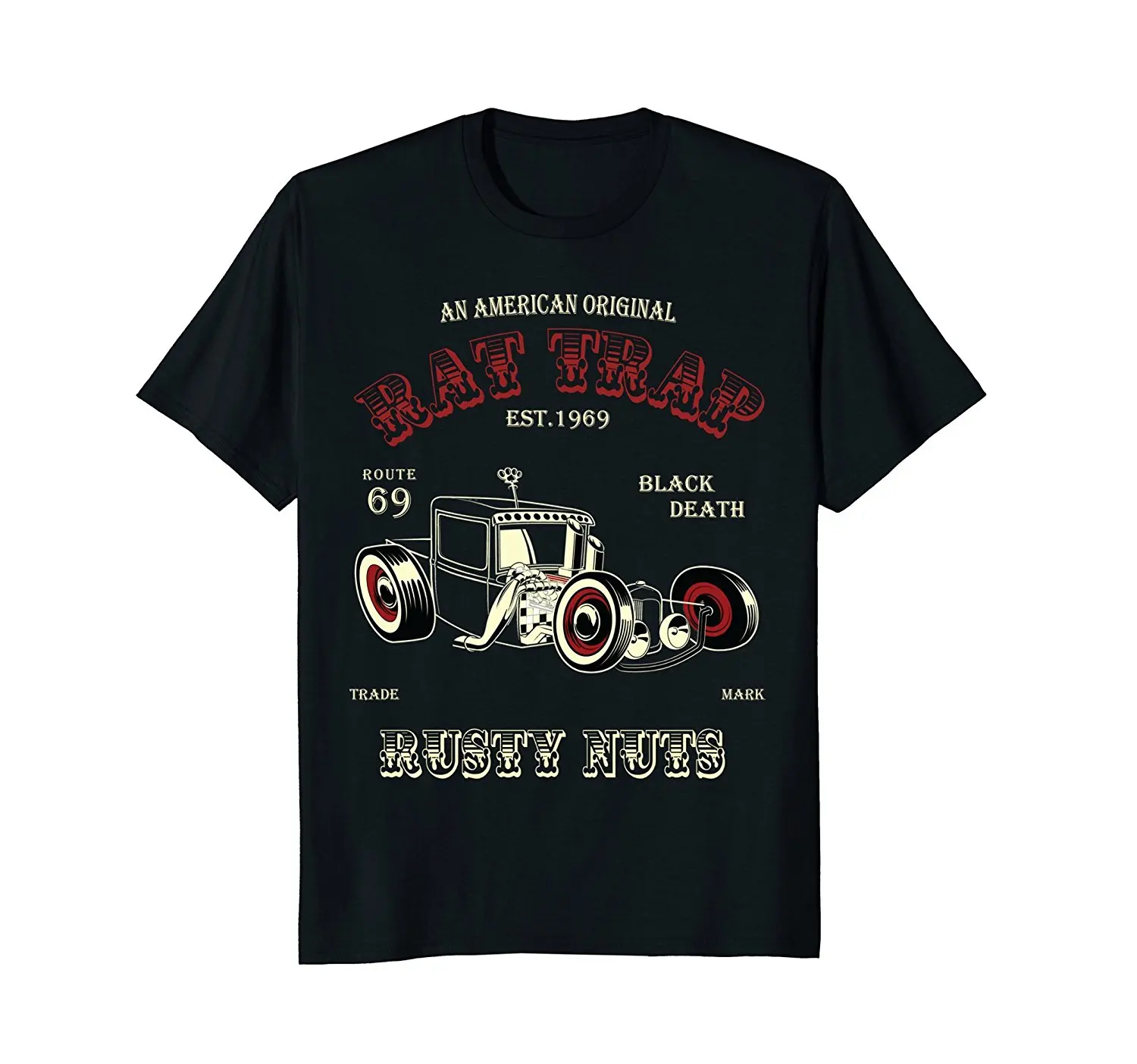 Fashion Hot Sale Rat Rod Rat Trap Roadster T Shirt Tee Shirt Custom Aldult Teen Unisex Digital Printing Fashion Funny New