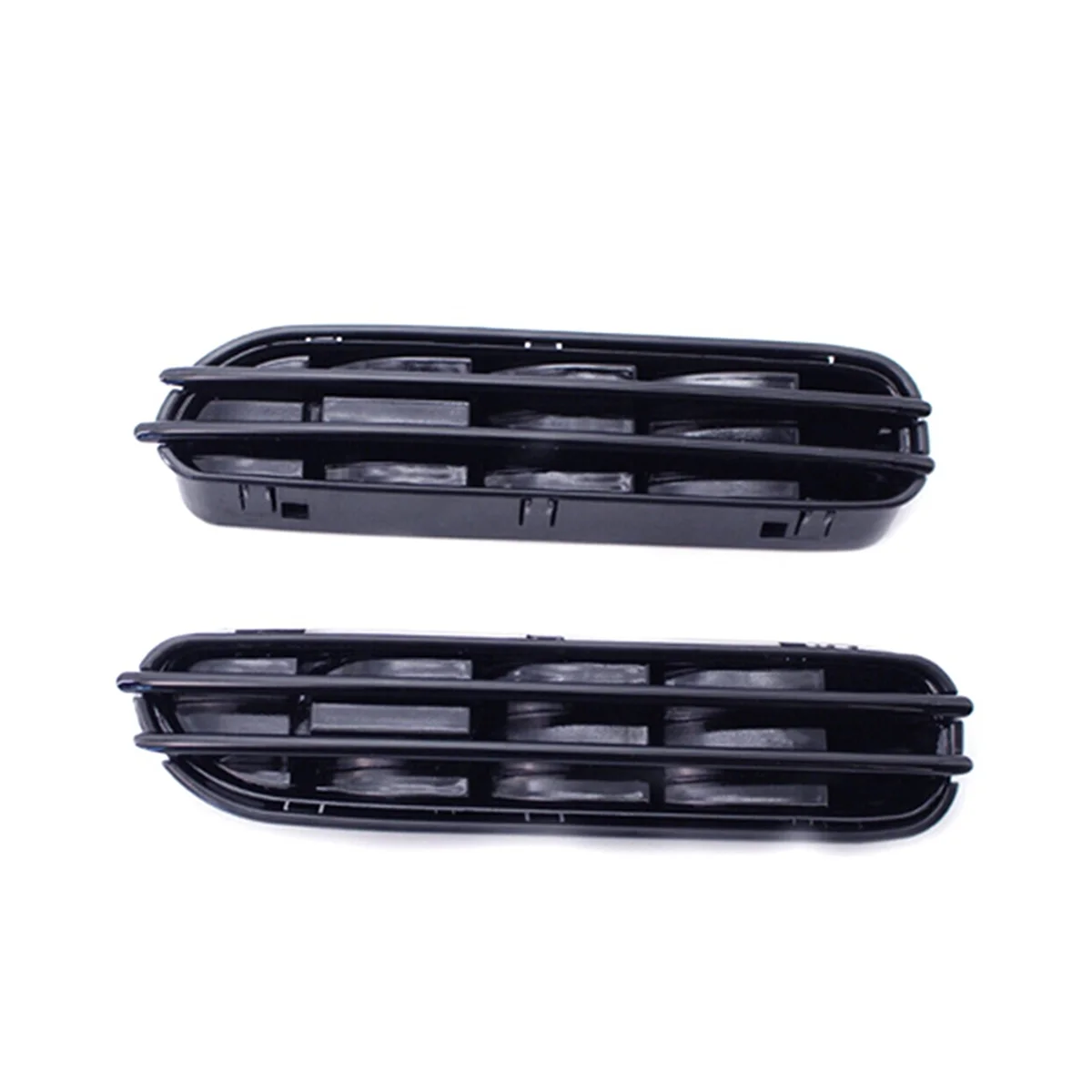 

Car Bright Black Fender Side Panel Grilles Vents for BMW 5 Series E39 Fender Ventilation Mesh 51137896849