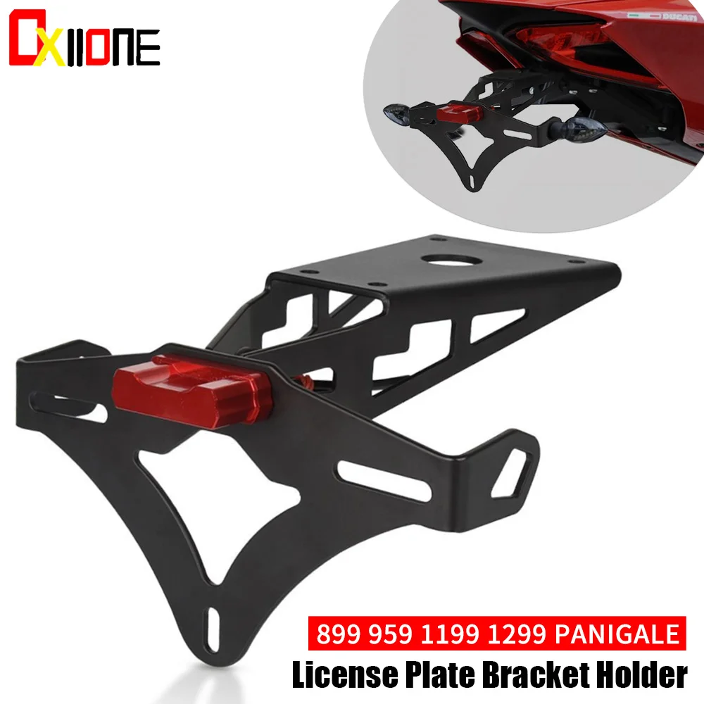 FOR Ducati 899 Panigale 2013 2014 2015 959 Panigale 2016 2017 2018 2019 Motorcycle Accessories License Plate Bracket Holder