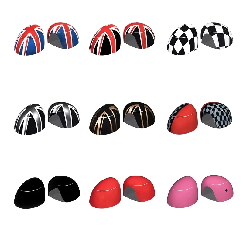 백미러 쉘 외부 커버 미니 쿠퍼 F54 F55 F56 F57 F60 액세서리 용 왼쪽 오른쪽 윙 캡