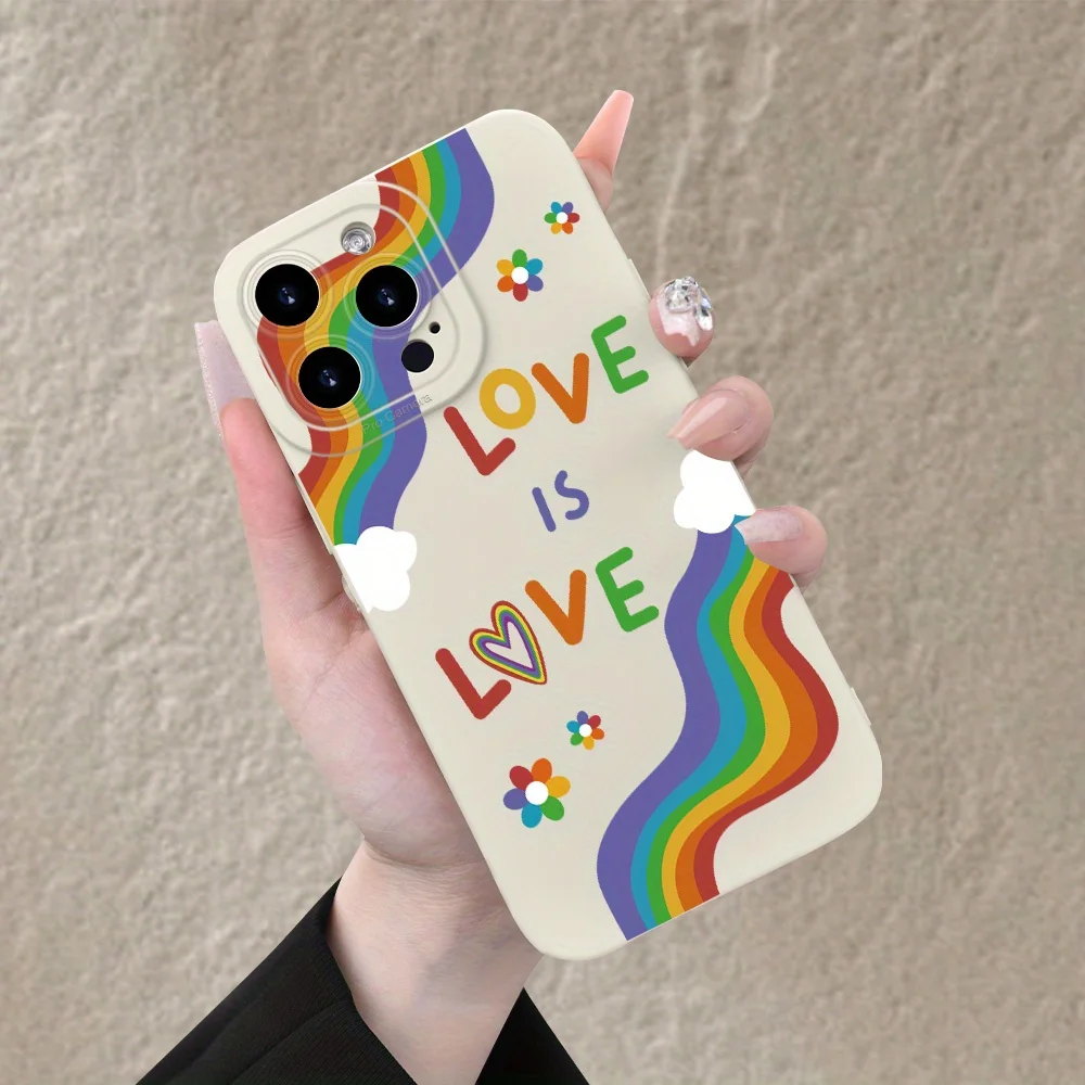 La custodia per cellulare in materiale TPU in bianco e nero è adatta per iPhone16 15 14 13 12Pro Max, alla moda, unica, popolare, unisex