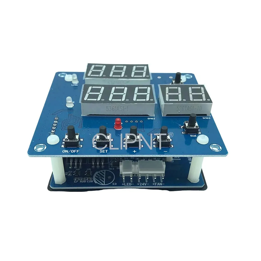 CLIPNT LED Display Circuit Board Automatic Heating 24V DT-TC2W Thermostat for Large Format Printer Temperature Controller