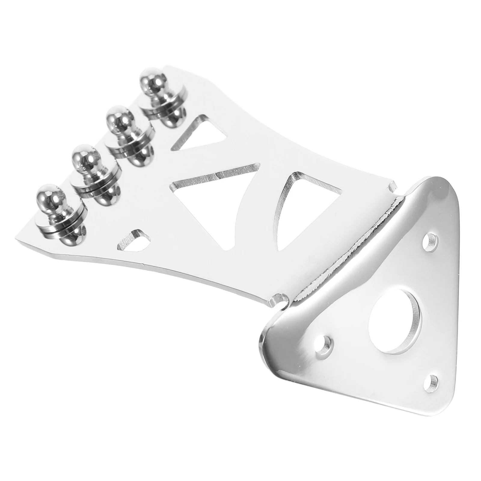 

Metal Banjo Tailpiece 4 String Guitar Repair Parts Accessories Sturdy Durable Classic Design Lightweight Easy Install Tone