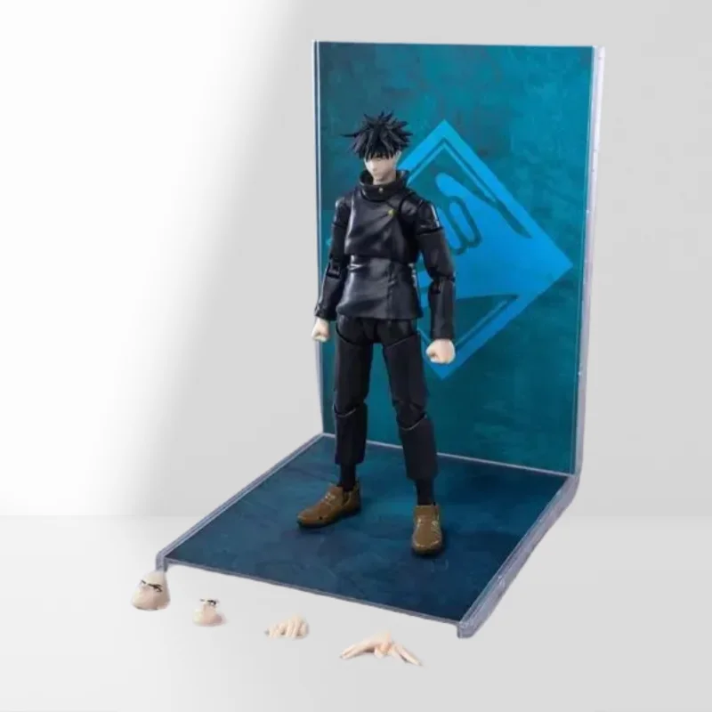 Jujutsu Lijn SHF 15cm Pvc Satoru Wederzijdse Hulp Kojo Yuji Fushiguro Megumi Acchion Anime Figuur Collectible Speelgoed Decoratie Technieken ft
