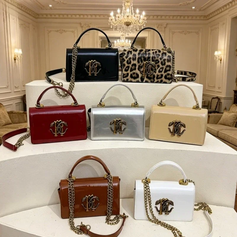

Famous women's chain shoulder bag, women's portable small square bag, luxury fashion trend crossbody bag