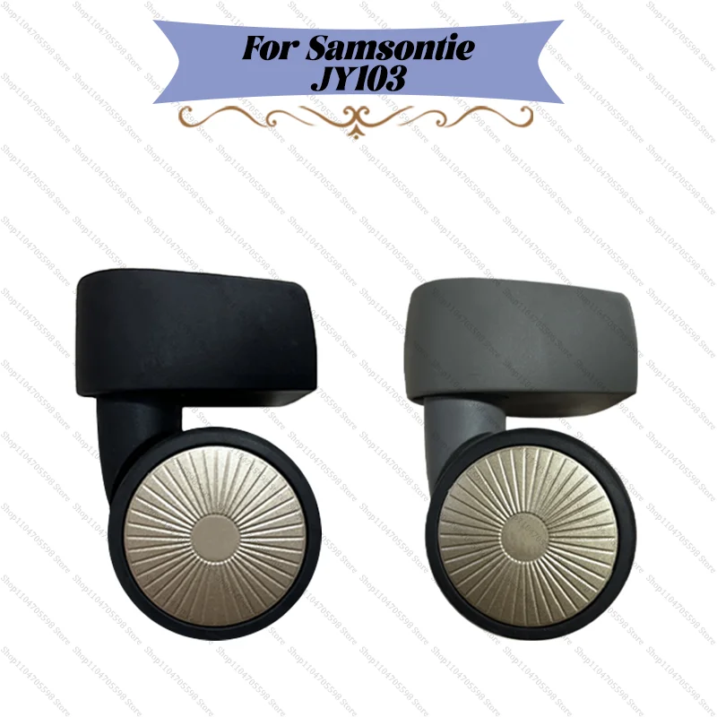 

Подходит для чемодана Samsontie JY103, универсальные аксессуары для багажа на колесах, запасные части для тележек, сменные колеса, бесшумные