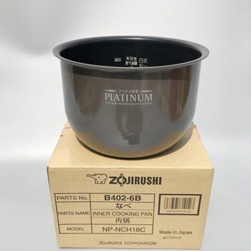 

Original Rice cooker inner bowl B402 for ZOJIRUSHI NP-NCH10C-BJH18C replacement Inner bowl
