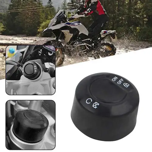 Imagen 2 del producto 1x accesorios de cubierta protectora de botón de encendido de motocicleta para BMW R1200GS R1250GS LC ADV R1200 GS R 1250 GS Adventure 2014-2022