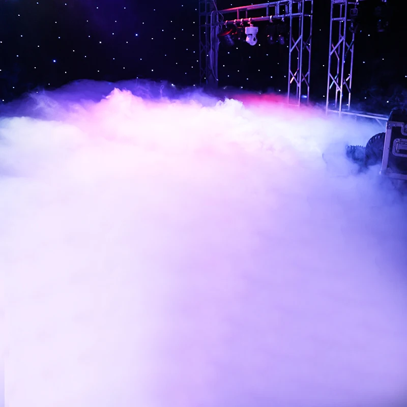 5000W Low Fog Machine Water Mist Machine With DMX512 Control DJ Disco Special Stage Effects For Home Party Nightclub