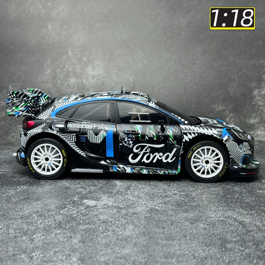 Solido 1:18 Ford PUMA RALLY1 HYBRID SPEED 2021 alloy car model static display birthday gift collection