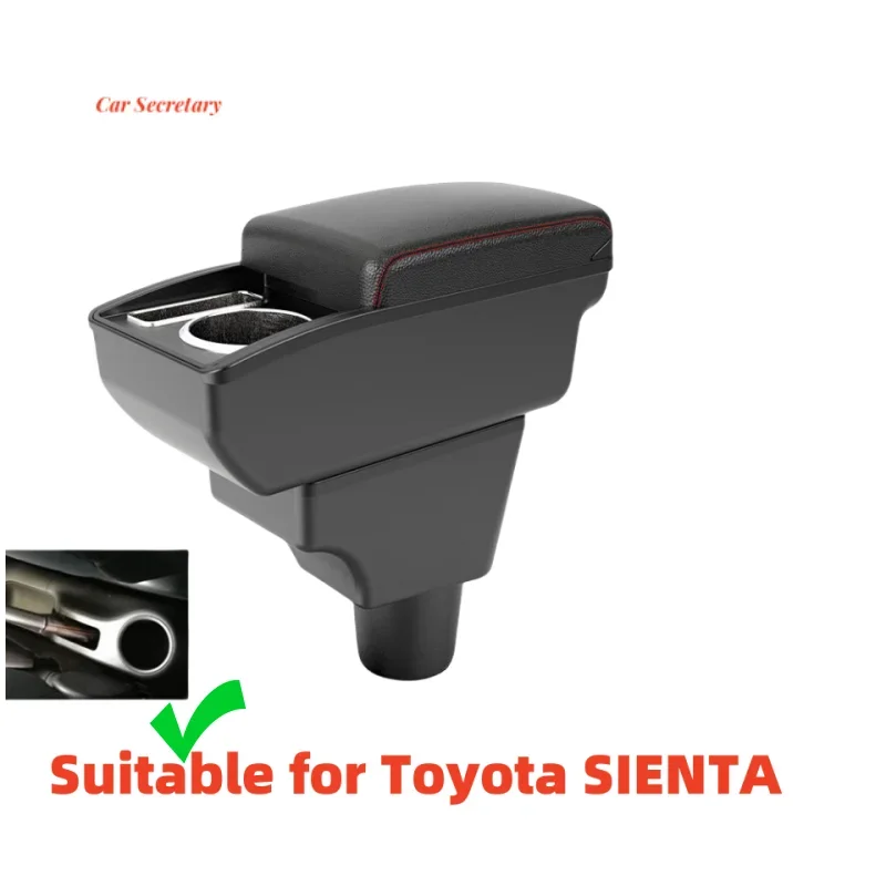 Multi functional armrest box for TOYOTA SIENTA car interior modification accessories storage modification Car accessories